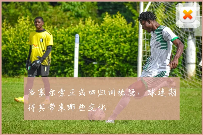 洛塞尔索正式回归训练场，球迷期待其带来哪些变化