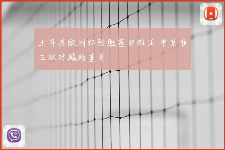 土耳其欧洲杯险胜塞尔维亚 申京准三双对飚约基奇